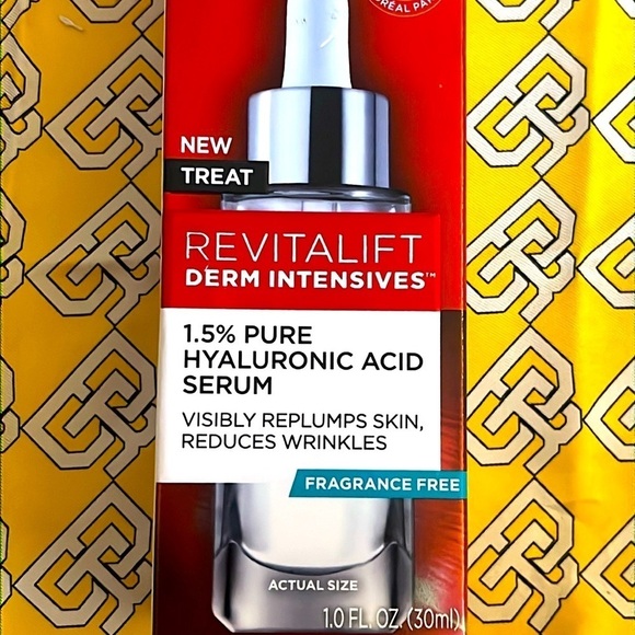 Brand New L'Oreal Revitalift Derm Intensives 1.5% Pure Hyaluronic Acid Serum - Picture 3 of 12
